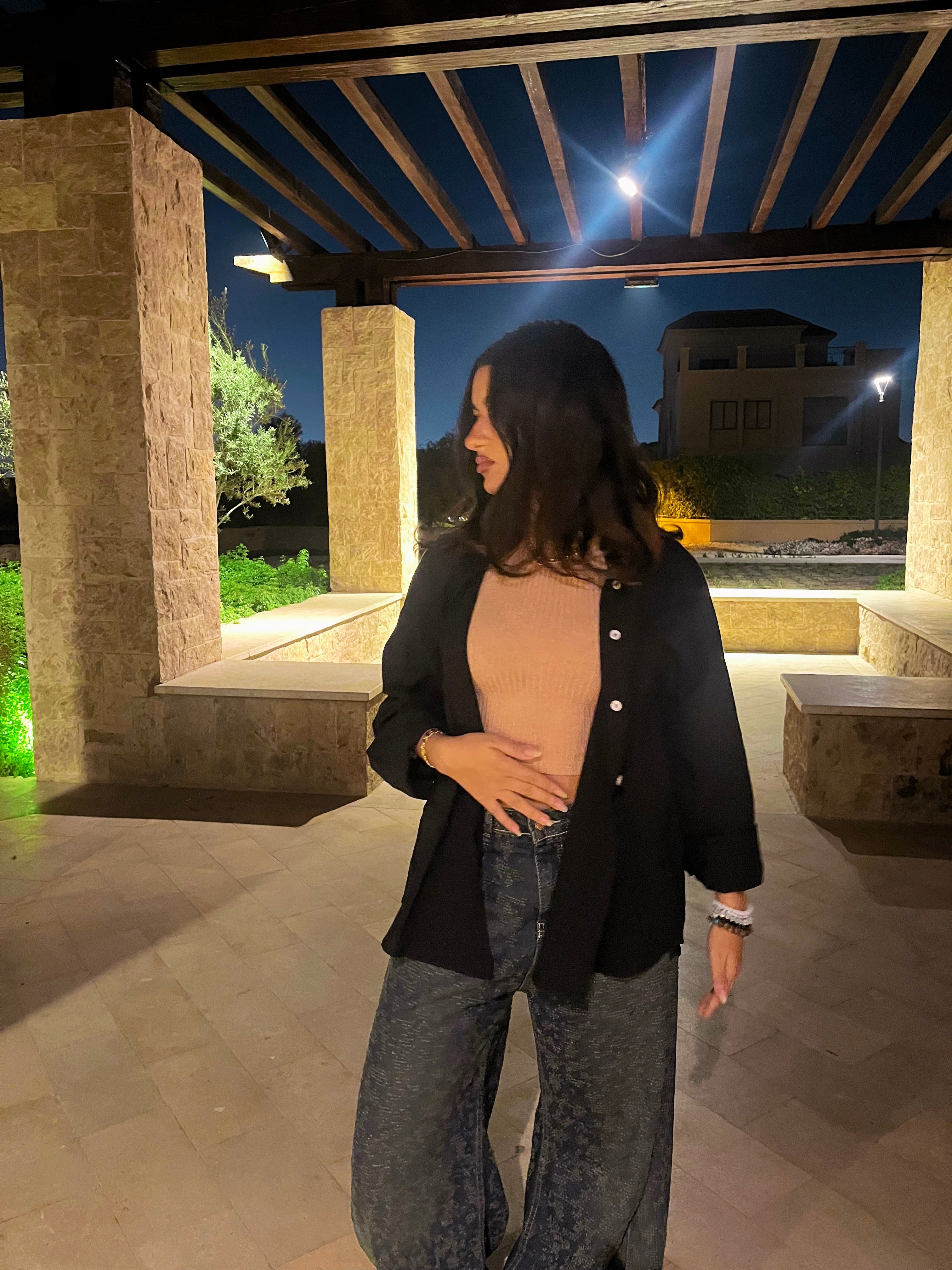 Image of Black Breeze On Through Linen Shirt